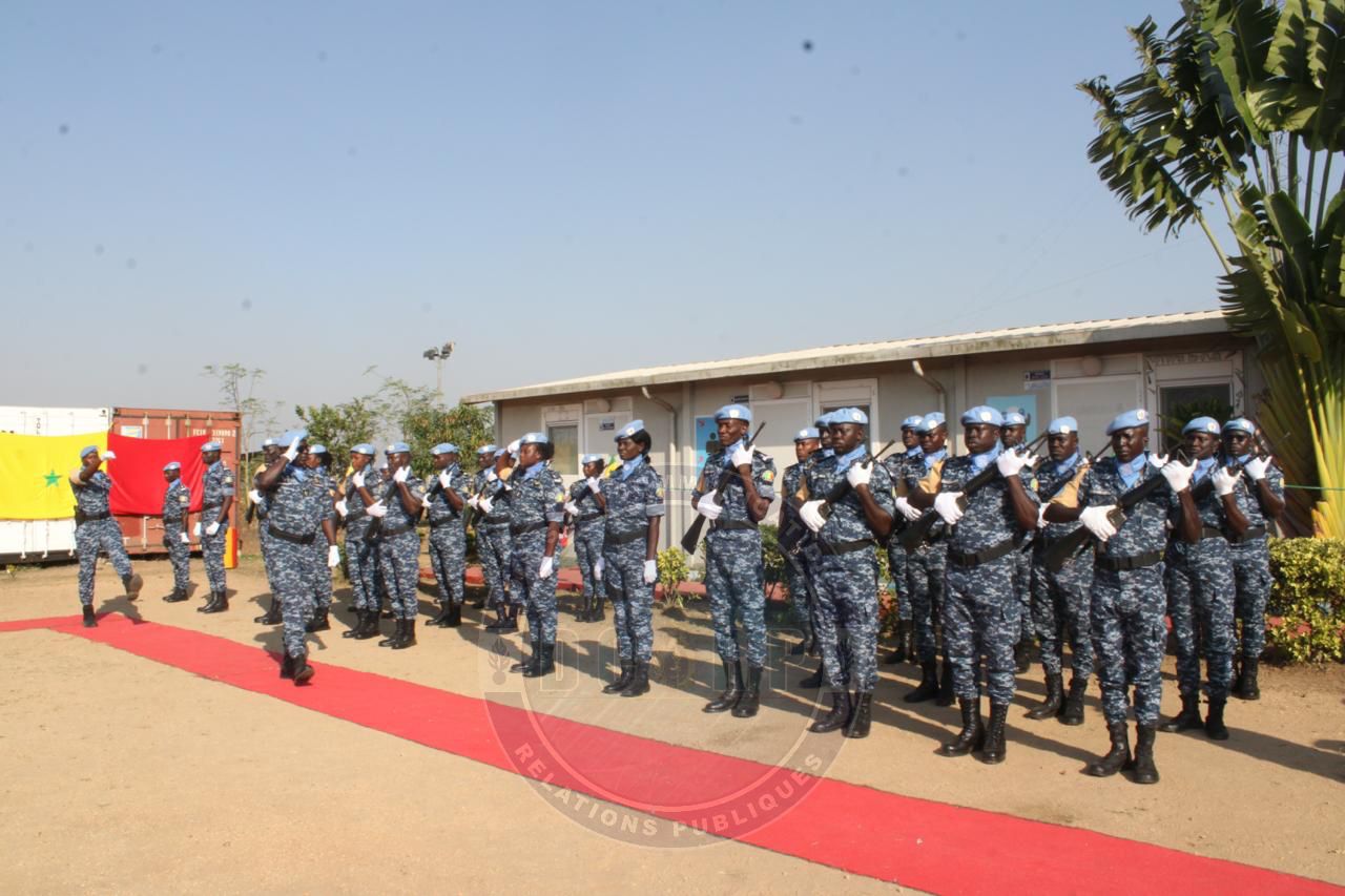 La MONUSCO rend hommage aux Casques bleus de la SENFPU 2-18 à Bunia - Image 3